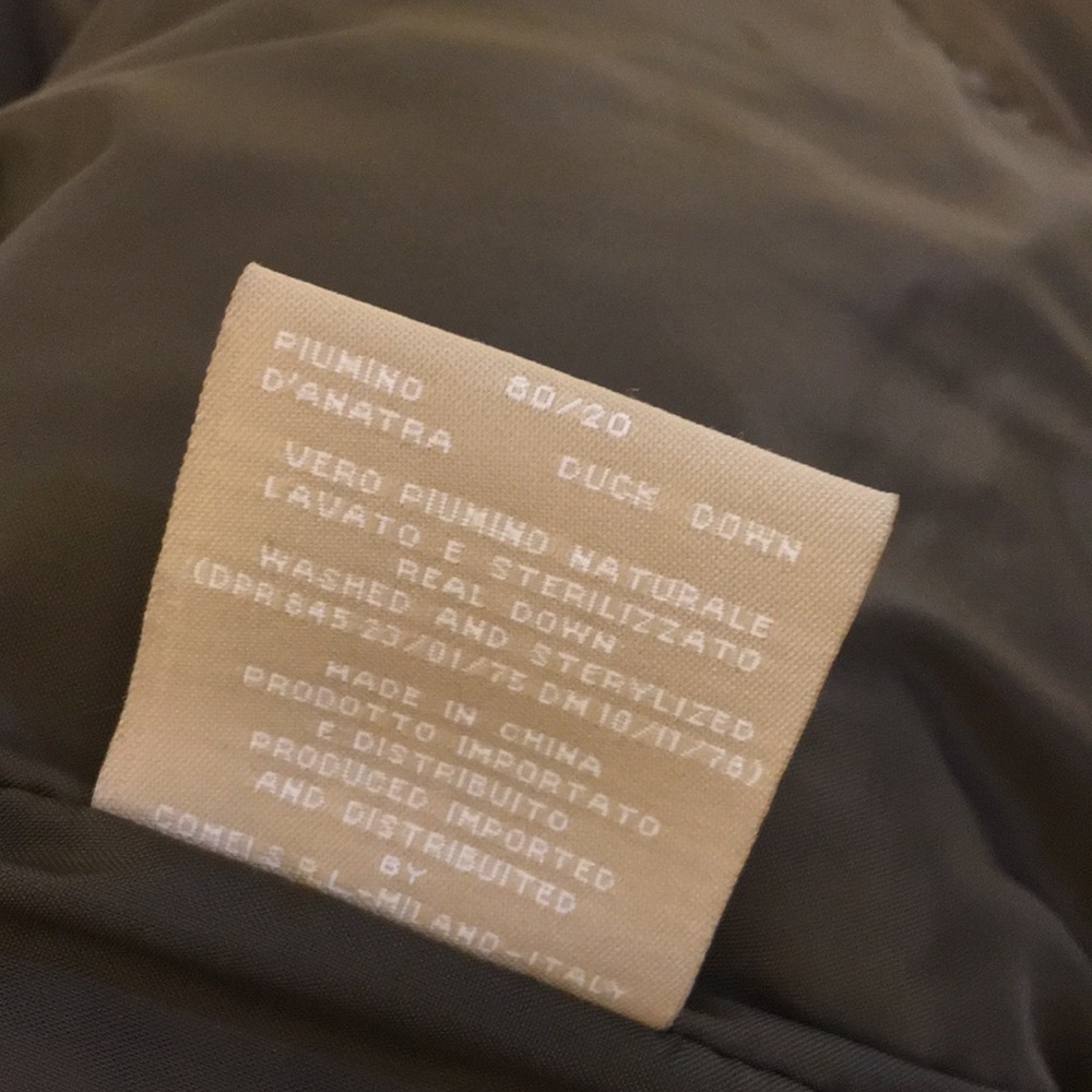313 brown down jacket - Picture 6 of 6